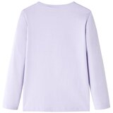  Dječja majica dugih rukava svjetloljubičasta 140 | shoptok.hr