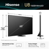 Hisense 65 inča 65U8Q uled 4K uhd smart tv outlet | Eponuda.com
