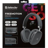  Slu&amp;scaron;alice Defender FreeMotion B500, bežične s mikrofonom, sive Slike
