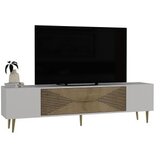 Hanah home tv polica Dekol1 white sapphire oak gold