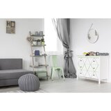 Kayoom STENSKO OGLEDALO, 49,5/49,5/3,5-7,5 cm umetna masa, steklo, leseni material | Shoptok.si