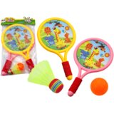  Dječji reketi za badminton - Životinje - Žuto / Ružičaste boje | shoptok.hr