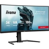 Iiyama Monitor Red Eagle G-master GCB3484WQSU-B1, 86,4 cm (34"), UWQHD, VA, 180 Hz, FreeSync, ukrivljen, (5000136235) | Shoptok.si