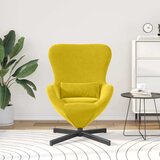  Jajolika fotelja Žuta 63 x 73 x 90 cm Baršun | shoptok.hr