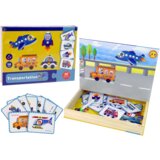  Magnetska slagalica s kartama s motivima vozila | shoptok.hr