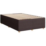  Boxspring krevet s madracem Tamno smeđa 120 x 200 cm Tkanina - Tamno smeđa 120 x 200 cm Dizajn linija | shoptok.hr