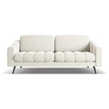Makamii Bijela baršunasti sofa 202 cm Nalu – Cijene