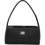 Tommy Jeans Ručna torbica 'AMERICAN COOL' crna / srebro | shoptok.hr
