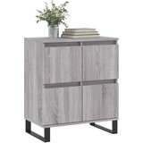  Komoda sivog hrasta sonome 60x35x70 cm od konstruiranog drva | shoptok.hr