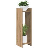 Stalak za biljke s policom Zanatski Hrast 30 x 30 x 100 cm | shoptok.hr