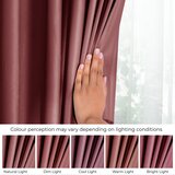 Restilo Ružičasta zavjesa za djelomično zamračenje od samta 140x245 cm Eyelets – | shoptok.hr