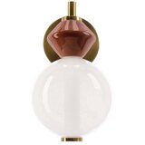  LED zidna lampa FLORES LED/7W/230V zlatna/braon | Eponuda.com
