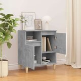  Komoda siva boja betona 60x35x70 cm od konstruiranog drva | shoptok.hr