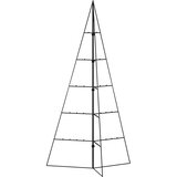  Metalno ukrasno božićno drvce crno 100 cm | Eponuda.com
