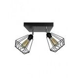 Bb Link spot lampa 2XE27 rustik 140 crna | ePonuda.com