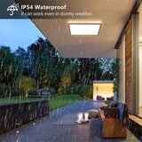  Brilagi - LED kupatilsko plafonsko svetlo ULTRA TANKO LED/24W/230V 42x42 cm ružičasto zlato IP54 | Eponuda.com