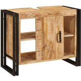 Ormarić za umivaonik Smeđa 71 x 33 x 58 cm Čvrsto drvo manga | Eponuda.ba