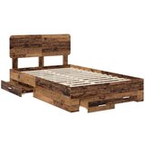  Konstrukcija postelje Star les 120 x 190 cm Konstruiran les, (5000103064) | Shoptok.si