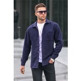 Madmext shirt - dark blue - regular fit Cene