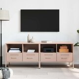 vidaXL TV ormarići 2 kom ružičasti 68x39x50,5 cm hladno valjani čelik | shoptok.hr