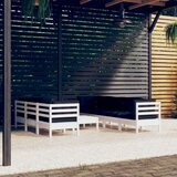  8-dijelna vrtna garnitura s jastucima od masivne borovine | shoptok.hr