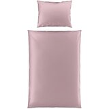 Novel obojestranska posteljnina uni satin 140/200 cm saten sivovijolična | Shoptok.si