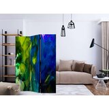  Paravan u 3 dijela - Colored flames II [Room Dividers] 135x172 | shoptok.hr