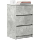  Noćni ormarići s 3 ladice 2 kom beton sivi 39x35x65 cm | Eponuda.com