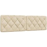  Posteljni okvir brez vzmetnice krem 160x200 cm blago, (21829055) | Shoptok.si