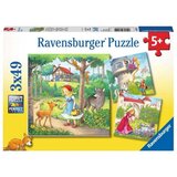 Ravensburger puzzle (slagalice) - Crvenkapa I Princ žabac Cene