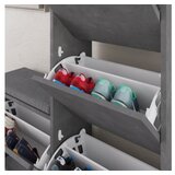 Hanah home Stalak za cipele 105x118,5x26cm Siva | Eponuda.ba