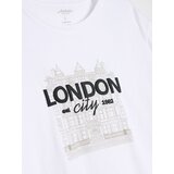 Sinsay Pamučna majica s natpisom London | shoptok.hr