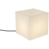 QAZQA Moderna zunanja svetilka bela 30 cm kvadratna IP44 - Nura Cene