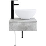  Zidni sudoper Betonska siva 40 x 41 x 40,5 cm Konstruirano drvo Slike
