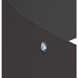  Vrtna saksija Crna 90 x 90 x 20 cm Čelična vrata | shoptok.hr