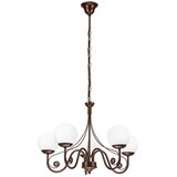  Brilagi - LED luster na lancu COTTAGE 5xG9/40W/230V braon/bela | Eponuda.com