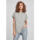 Build your Brand Women's grey sleeveless hooded | Shoptok.si