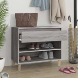  Ormarić za cipele boja hrasta 70 x 36 x 60 cm konstruirano drvo Siva | Shoptok.si