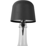 Leitmotiv Crna LED stolna lampa u obliku boce s metalnim sjenilom (visina 13 cm) Cone Hat LED – Cijene