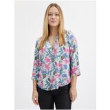Orsay Light Blue Ladies Floral Blouse - Ladies | ePonuda.com