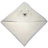 Bbo peškir za bebe sa kapuljačom Bela, 100x100cm | Eponuda.com