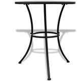 Bistro 3-dijelni bistro set s keramičkim pločicama boje cigle | shoptok.hr
