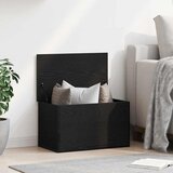  Kutija za spremanje s pohranom Crni hrast 60 x 35 x 35 cm | shoptok.hr