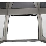 vidaXL Šotor za bazen z odstranljivo muho & Mrežaste stene sive barve | Shoptok.si