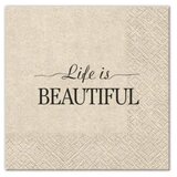  Za dekupaž Beautiful Life - 1 komad (salvete za dekupaž) | shoptok.hr