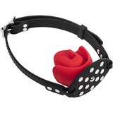 Rimba Bondage Play Mouthgag with Bit Black-Red Cene