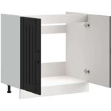 vidaXL Donji ormarić za umivaonik Lucca crni konstruirano drvo | shoptok.hr