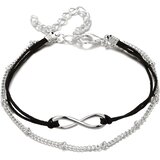 Narukvica FO-6294 - Srebrna / Crna KP6294 | shoptok.hr
