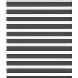 vidaXL Zavjesa zebra crna 125x150 cm širina tkanine 120,9 cm poliester | shoptok.hr