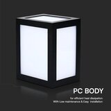  LED spoljašnje zidno svetlo LED/12W/230V 3000K IP65 crno | Eponuda.com